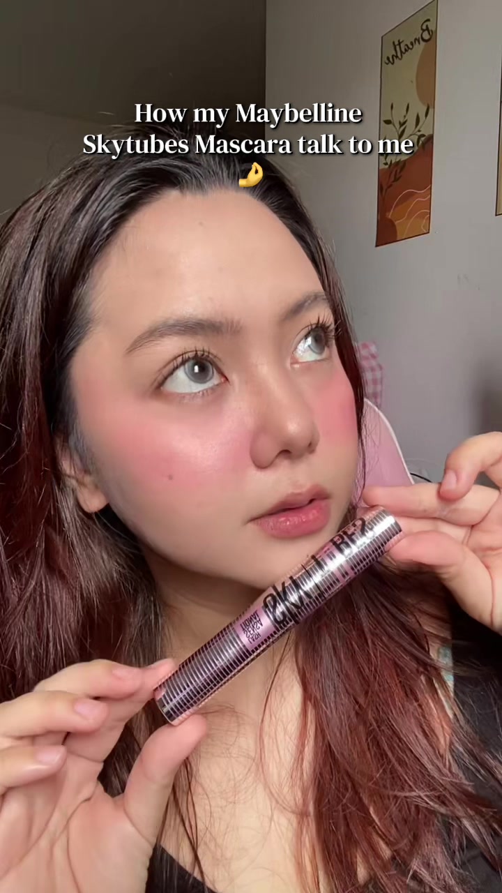 TikTok post by @recoonirosella for Maybelline New York PH. Caption reads: [...] it’s just mwuuaaahhh 🤌✨ @Maybelline New....