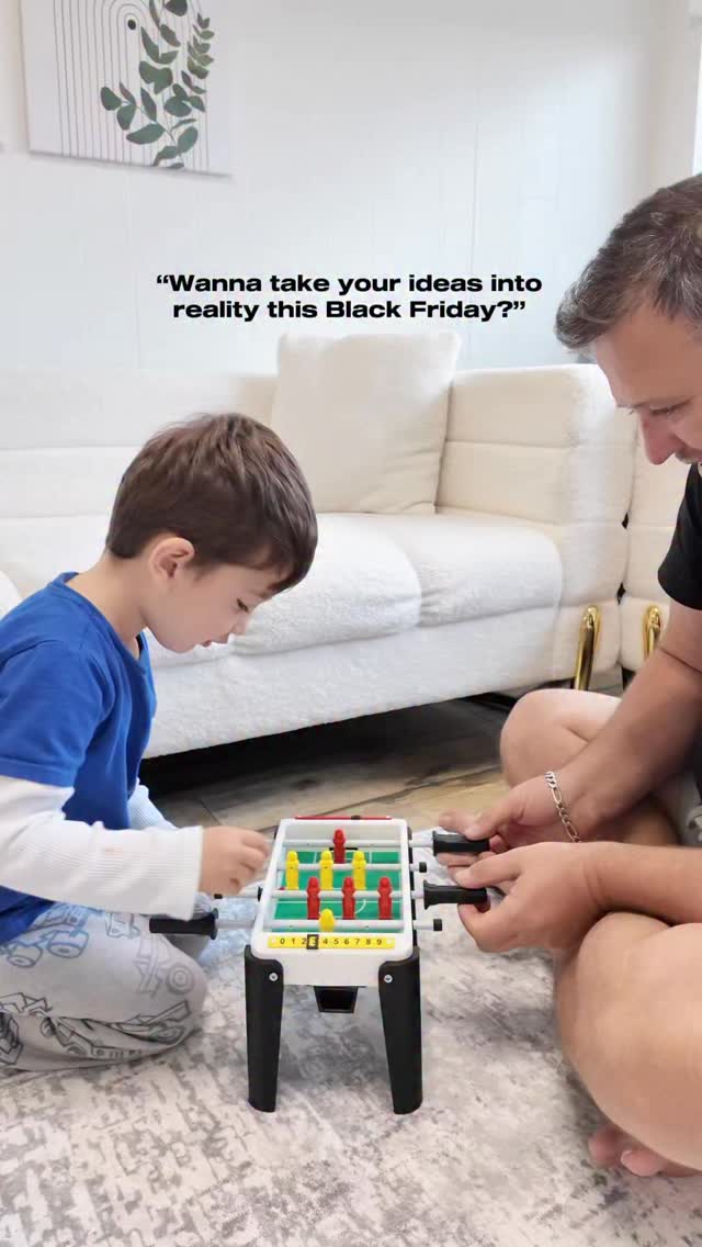 Instagram post by @fsen.diaries for Bambu Lab. Caption reads: From a working foosball table to colorful school....