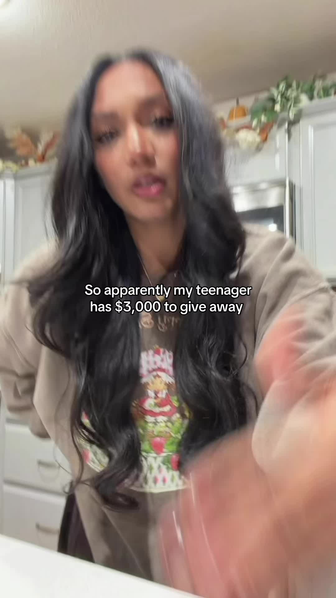 TikTok post by @jeaniceperez for GoFundMe. Caption reads: When Jordyn was little food stamps and assistance....