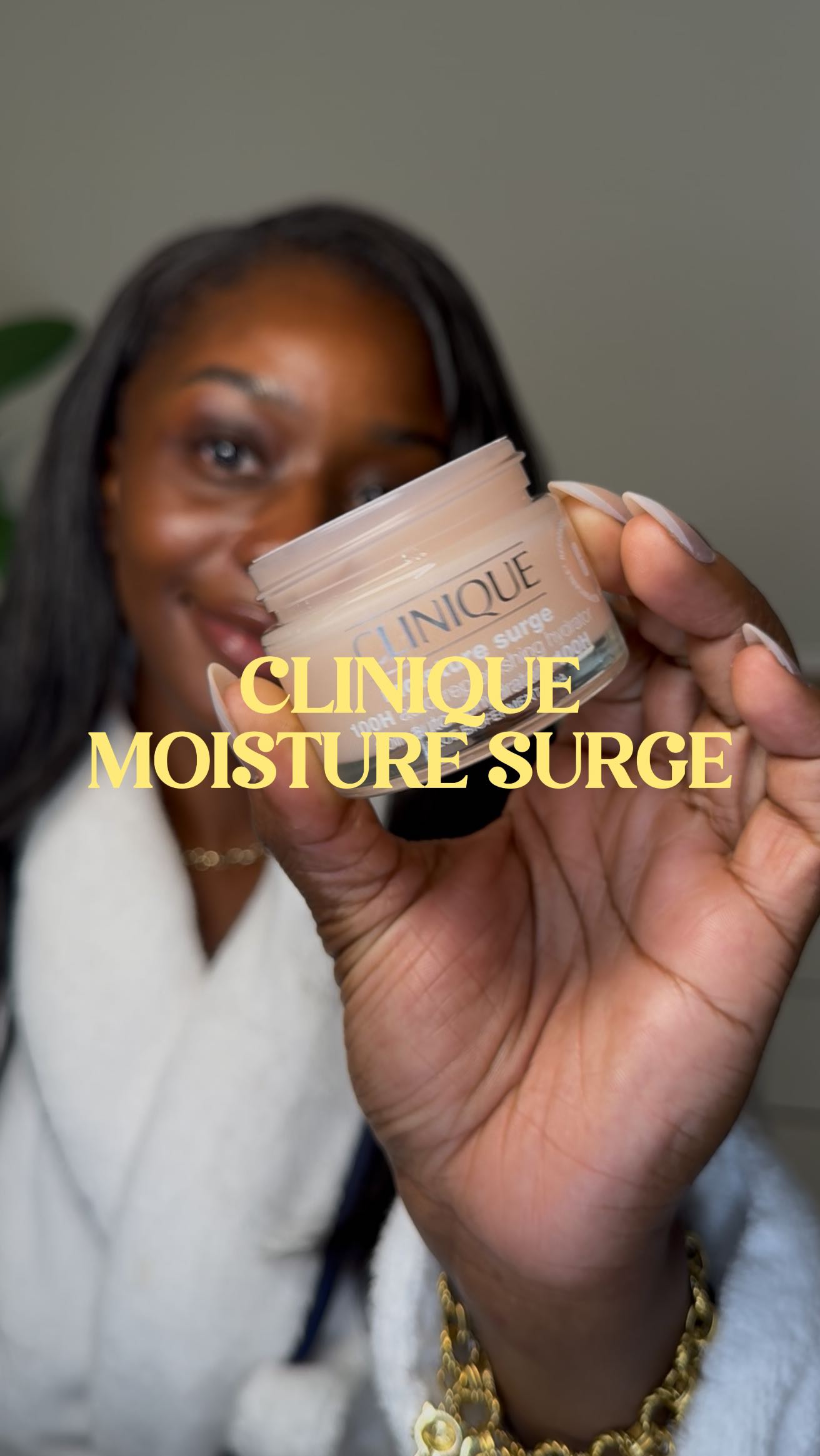 Instagram post by @abakasante for Clinique. Caption reads: Nah but fr why does boyfriend air always mess up....