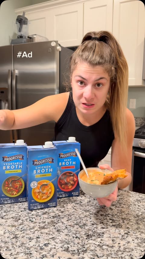 Instagram post by @progresso for Old El Paso. Caption reads: #ad There are endless options this soup season....