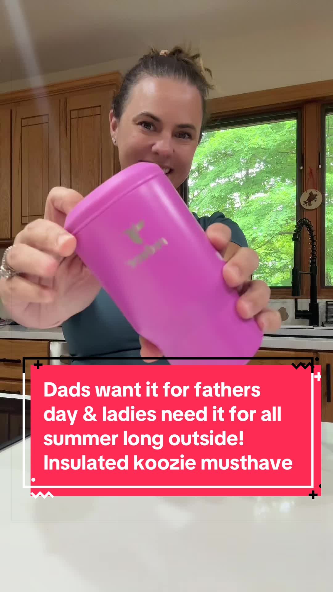 TikTok post by @ashleylendrum for Reduce. Caption reads: [...] #drinks #summerdrinks #fathersdaygift....
