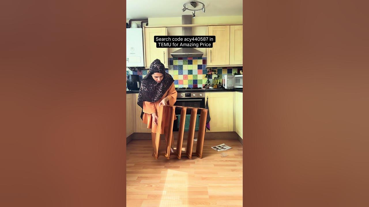 YouTube post by @ConservativeRidainUK for Click Discount. Caption reads: Search my code [acy440587] in the Temu app to....