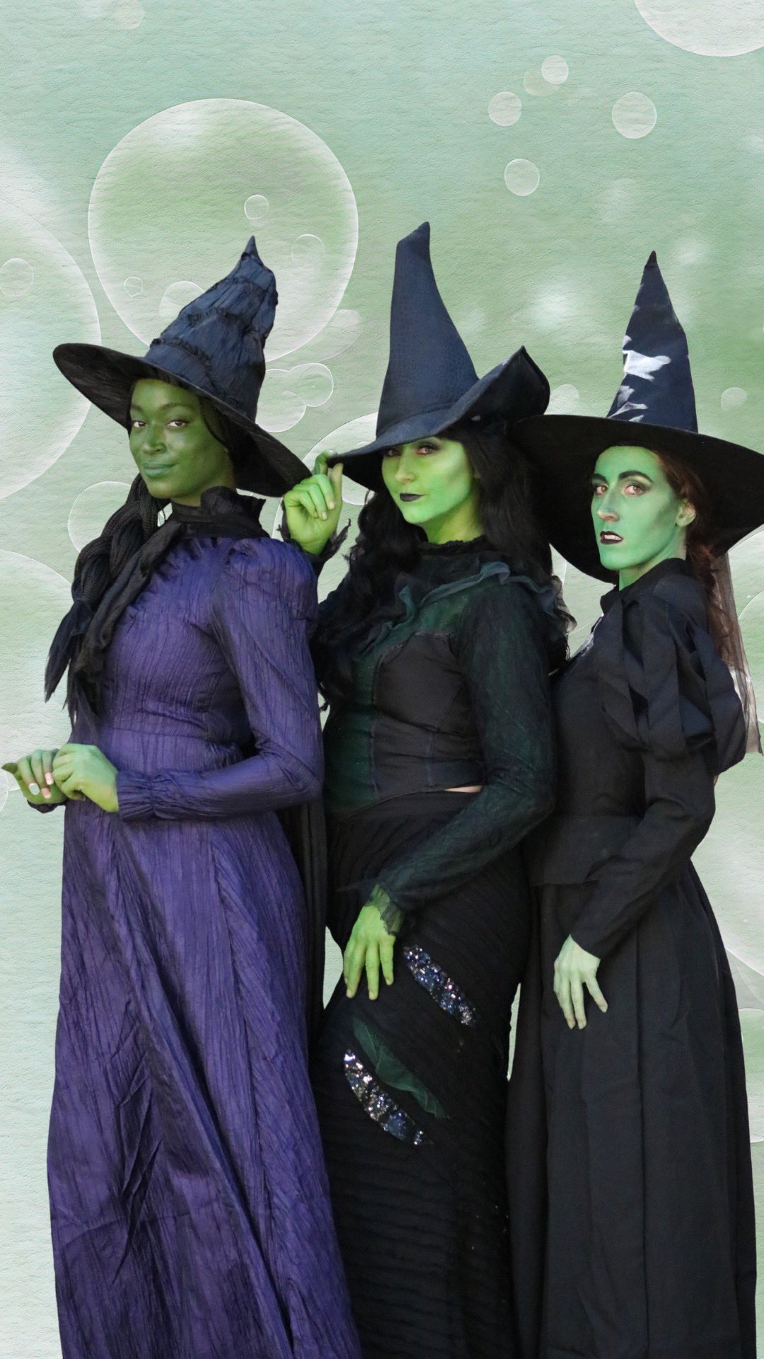 Instagram post by @thatjessiwills for Halloween Costumes. Caption reads: IT WAS WICKED ALL ALONG 
💚💕🧹🫧

Today is the....