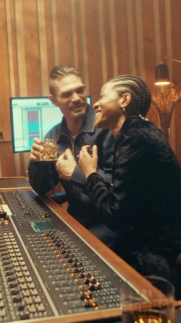 Instagram post by @kilokish for Johnnie Walker US. Caption reads: #AD @johnniewalkerUS x Kilo Kish presents: Jingle....