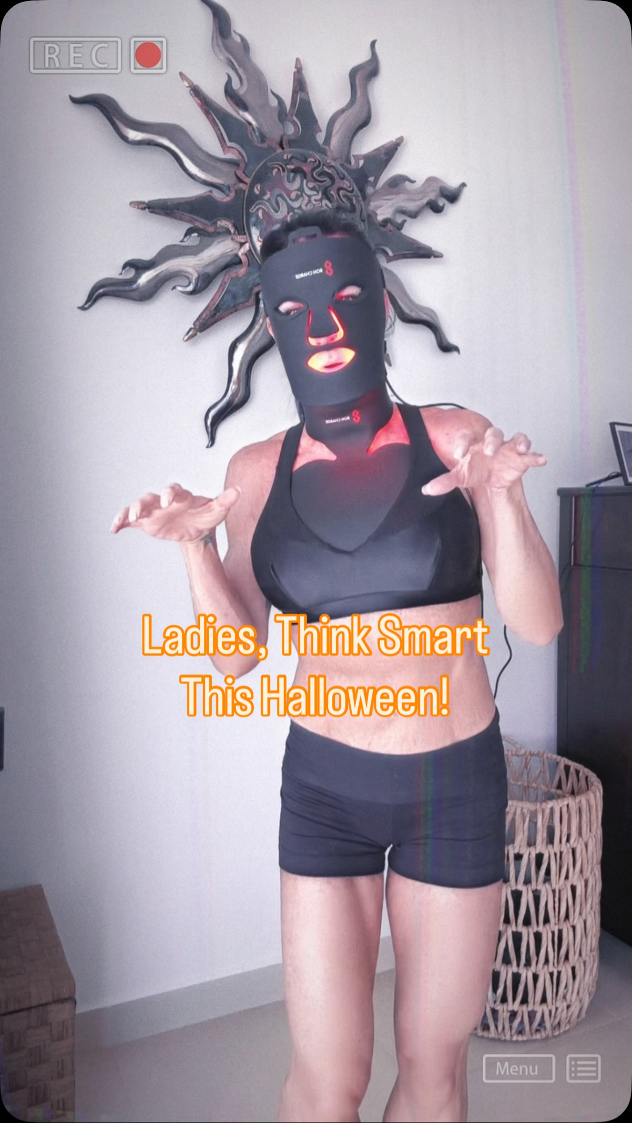 Instagram post by @melissamade for BON CHARGE. Caption reads: ❤️‍🔥BUY the Red Light and JUSTIFY it as a....