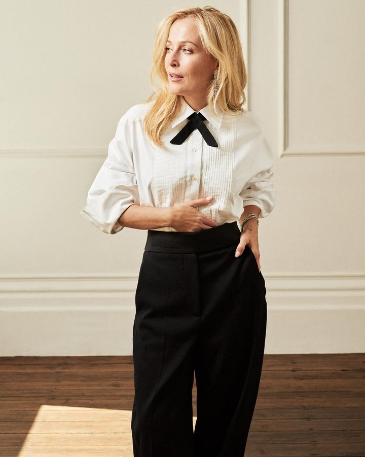 Instagram post by @gilliana for Harper’s BAZAAR. Caption reads: “Most of my life I’ve been flying by the seat of....