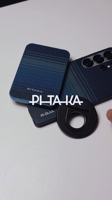 Instagram post by @is.raimo for PITAKA. Caption reads: [...] grip, and power, all in one. 🌌 PITAKA....