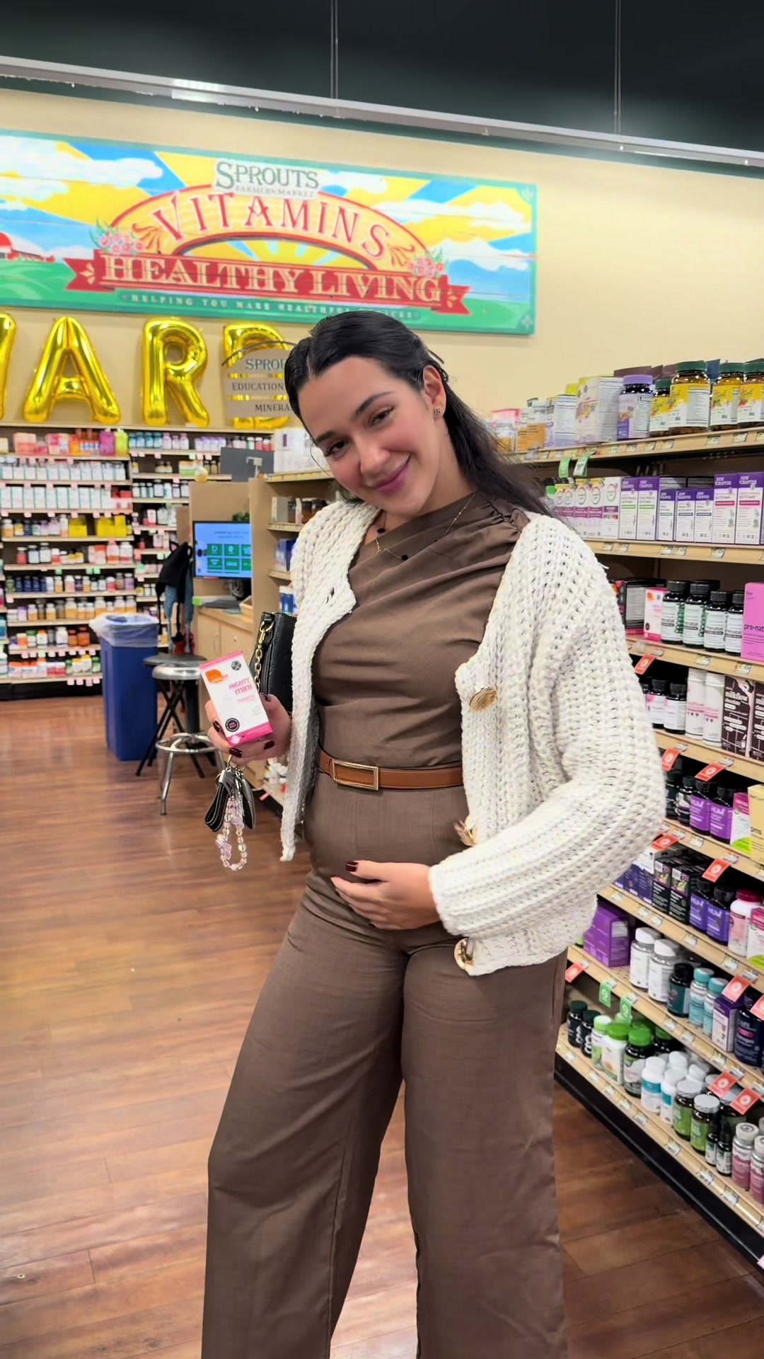 TikTok post by @westcoastnami for Zahler Nutrition. Caption reads: [...] ready to be a mom and trusting @Zahler....