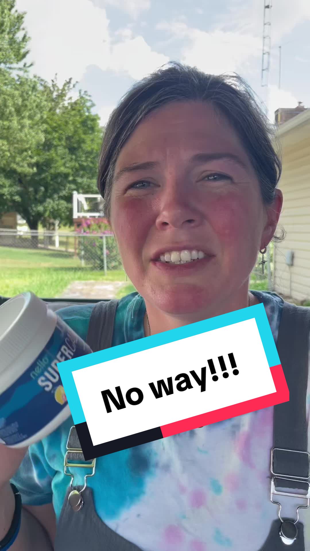 TikTok post by @gettincraftywithcandice for drinknello. Caption reads: I’ve never been so grateful to be proven wrong!!....