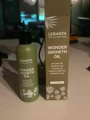 TikTok post by @laceystolzer for Lebanta Haircare. Caption reads: 🏃‍♀️ and get yours now!!! @Lebanta Haircare....