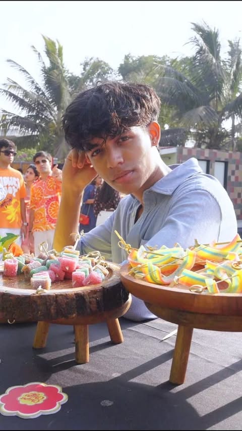Instagram post by @prithvipoojarii for Chupa Chups. Caption reads: Just @chupachupsindia turning a regular summer day....