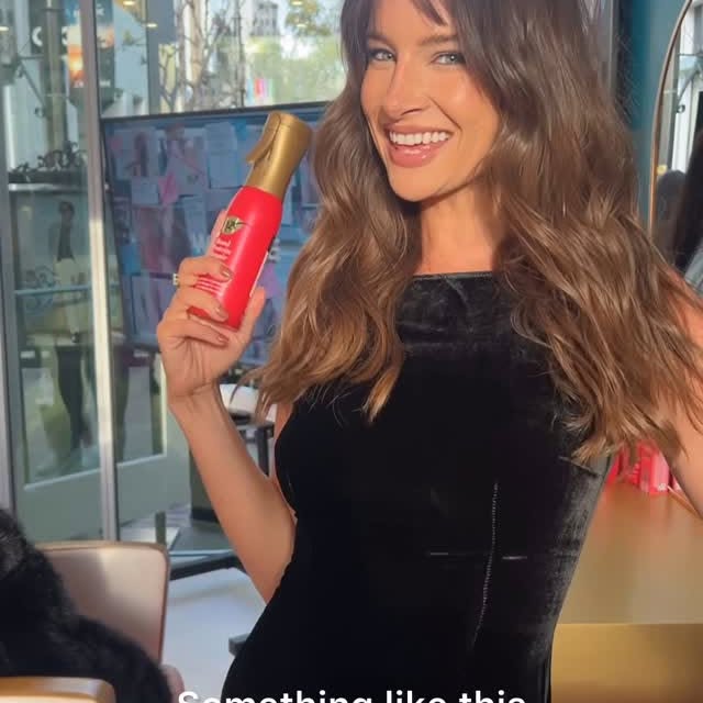 Instagram post by @amandamccants for OGX Beauty. Caption reads: I guess my parents divorce damaged my hair too......