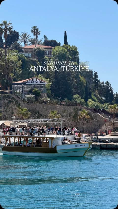 Instagram post by @travelwithsevi for Go Türkiye. Caption reads: Who knew Turkish Riviera would be this beautiful?!....