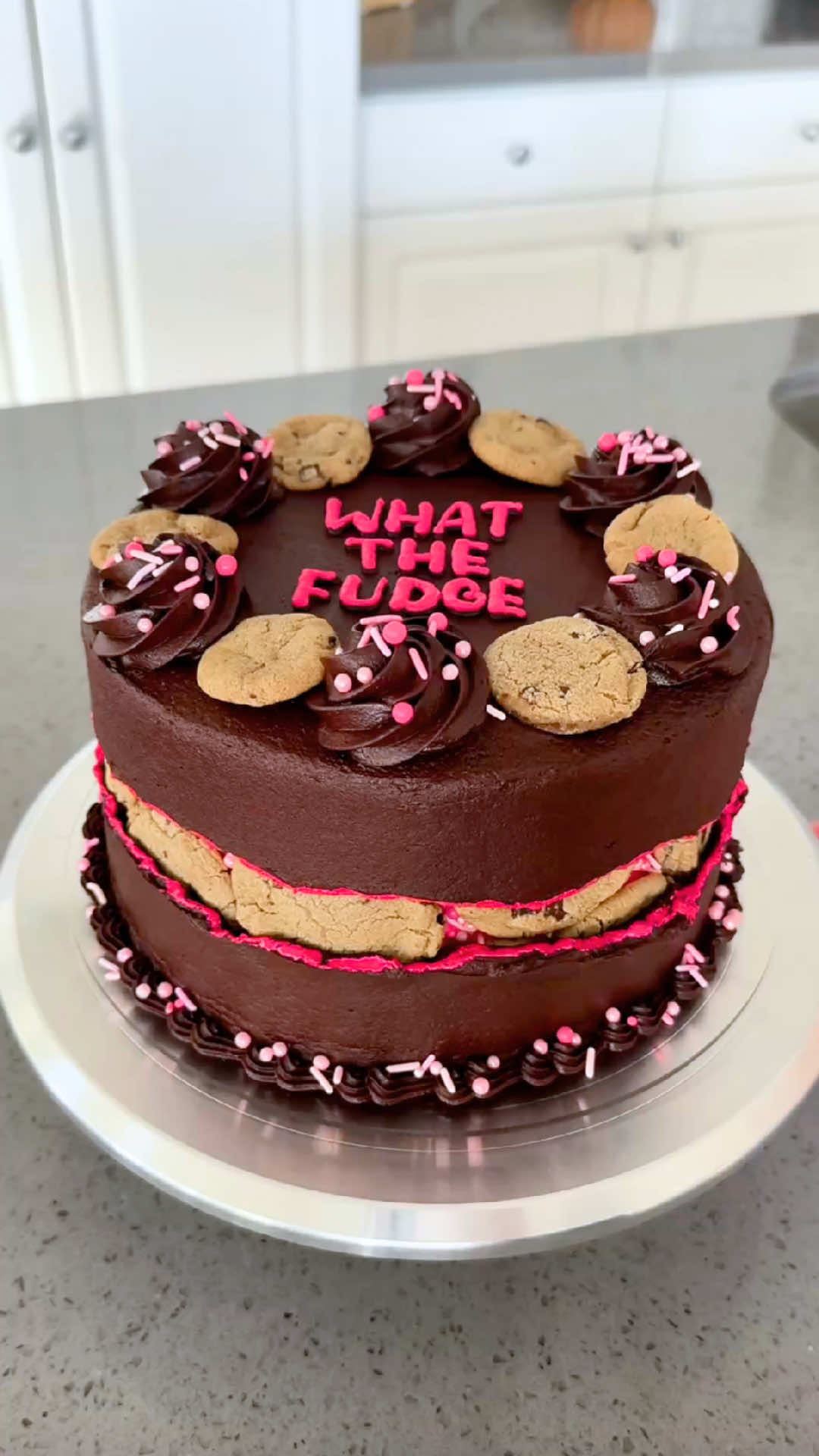 TikTok post by @theemessybaker for Sweet Loren's. Caption reads: Had so much fun partnering with @Sweet Loren’s ✨....