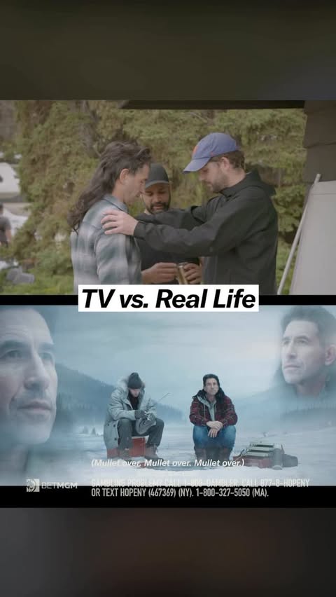 Instagram post by @mcdavid97 for BetMGM. Caption reads: Mullet magic 🪄 @terryryan2020 @mcdavid97....