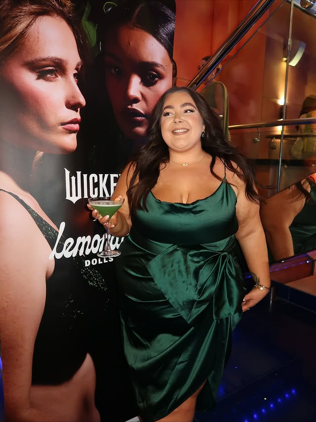 Instagram post by @shannon.futcher for Lemonade Dolls. Caption reads: [...] for good 🩷💚🫧 @universalpicturesuk....