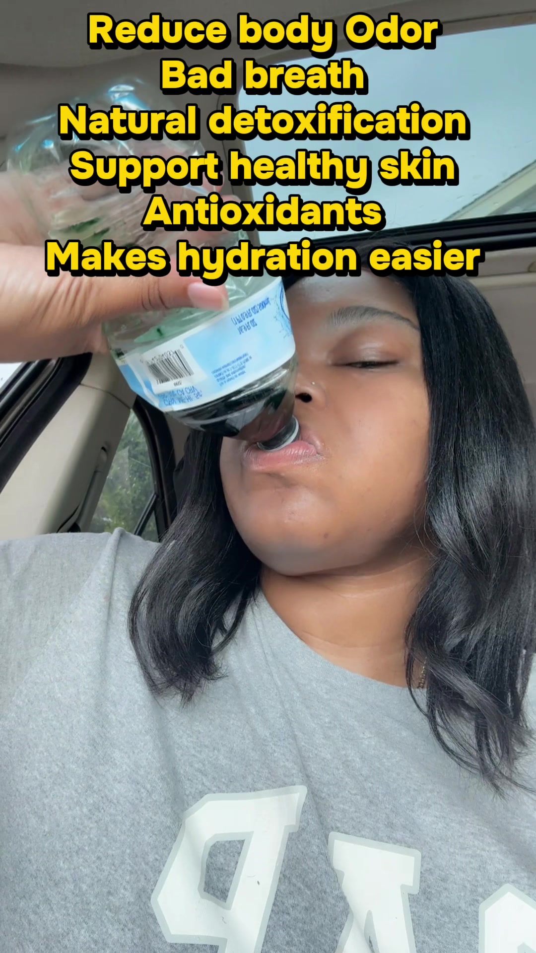 TikTok post by @nanibeautylab for Black Girl Vitamins. Caption reads: [...] #fyp #wellnessjourney @Black Girl Vitamins....