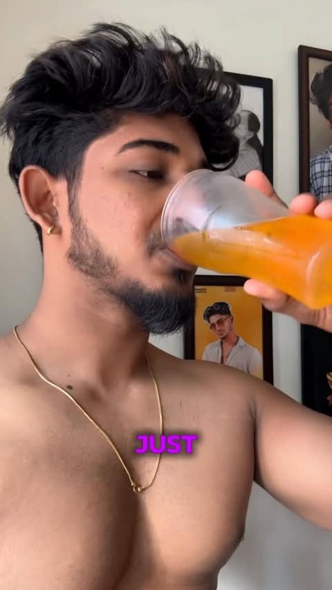 Instagram post by @thushal_20_official_ for HK Vitals. Caption reads: Comment “Glow” to get link 🔗 
.
One tablet a....