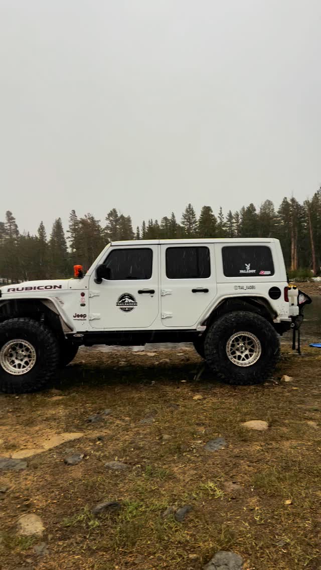 Instagram post by @trail__raiders for Motobilt. Caption reads: Small tent counts as small center room or....