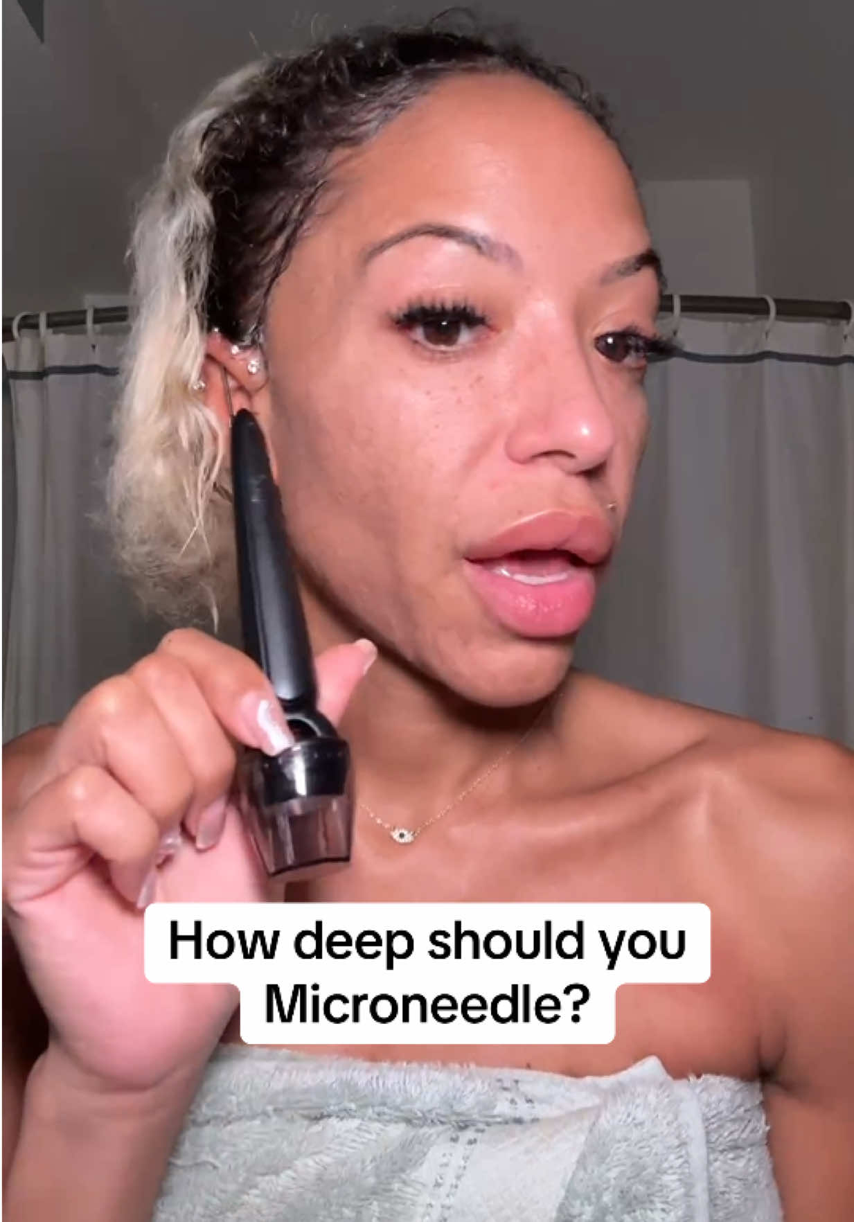 TikTok post by @zoebarbiedoll for Banish. Caption reads: [...] heads on the site. Use my code: ZOE05....