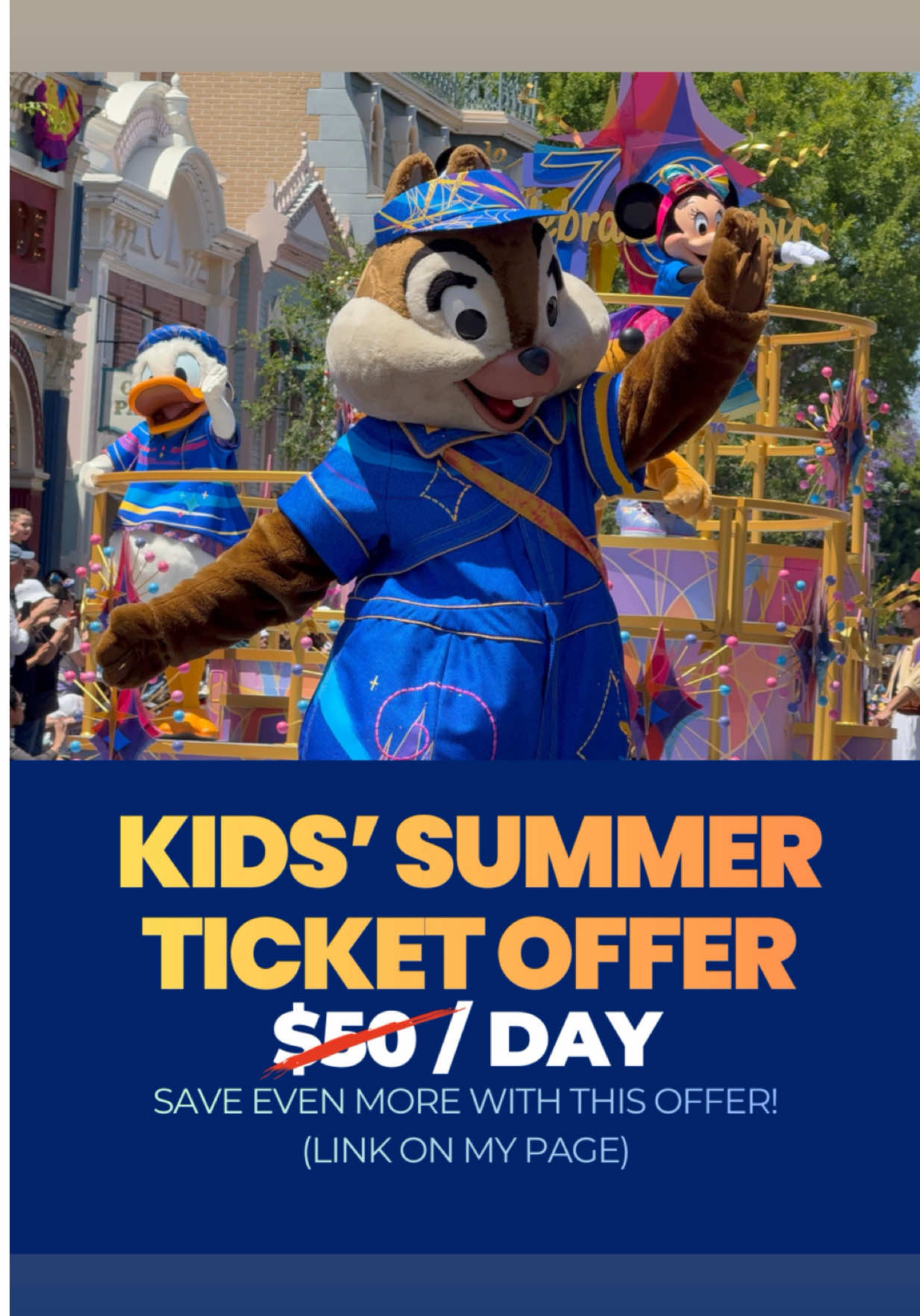 TikTok post by @thedavidvaughn for Undercover Tourist. Caption reads: [...] - September 7, 2026. Sponsored by....