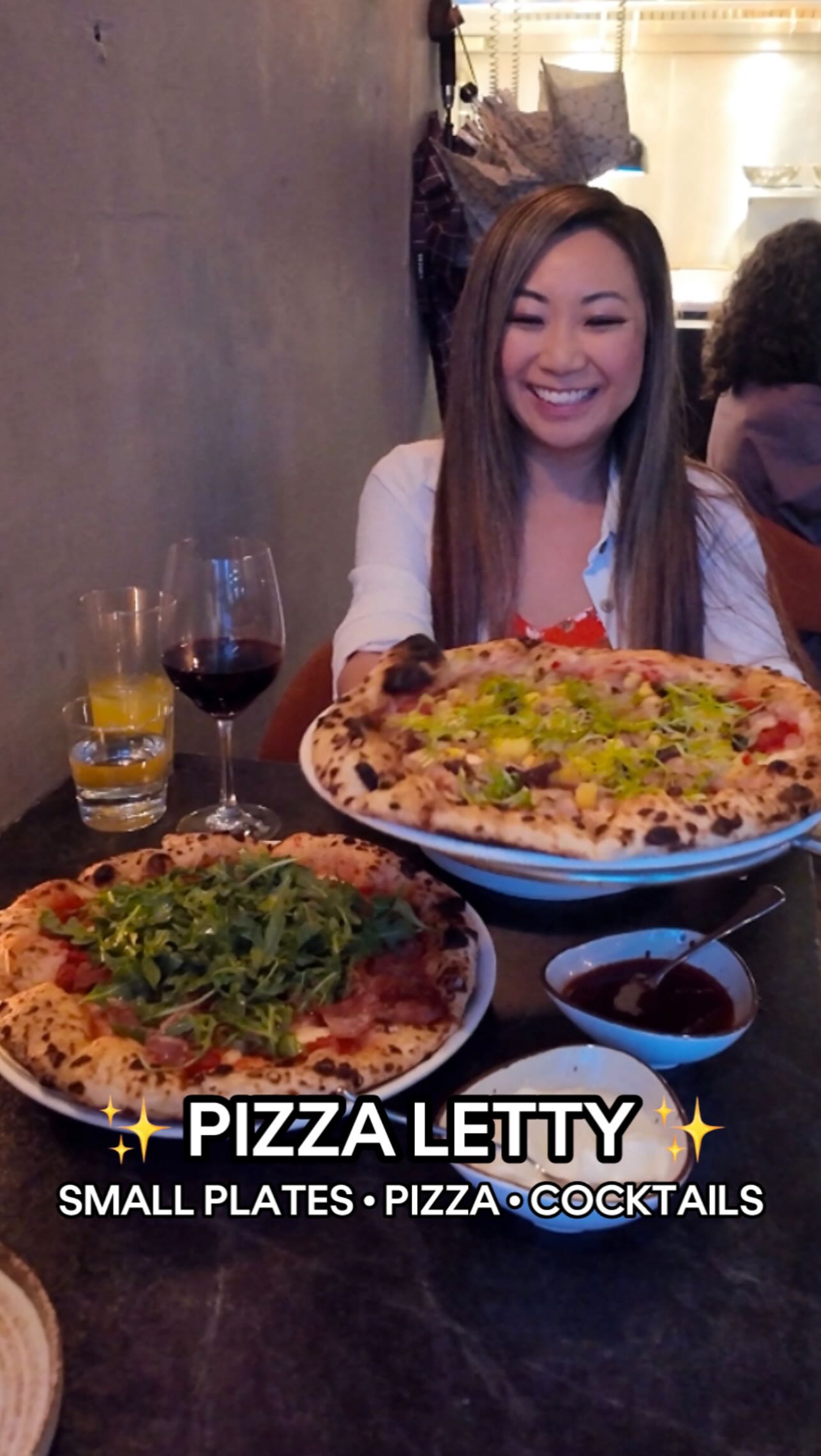 Instagram post by @yycfoodjunkie for Tourism Calgary. Caption reads: 【 𝗦𝗠𝗔𝗟𝗟 𝗕𝗜𝗧𝗘𝗦, 𝗣𝗜𝗭𝗭𝗔, 𝗔𝗡𝗗....