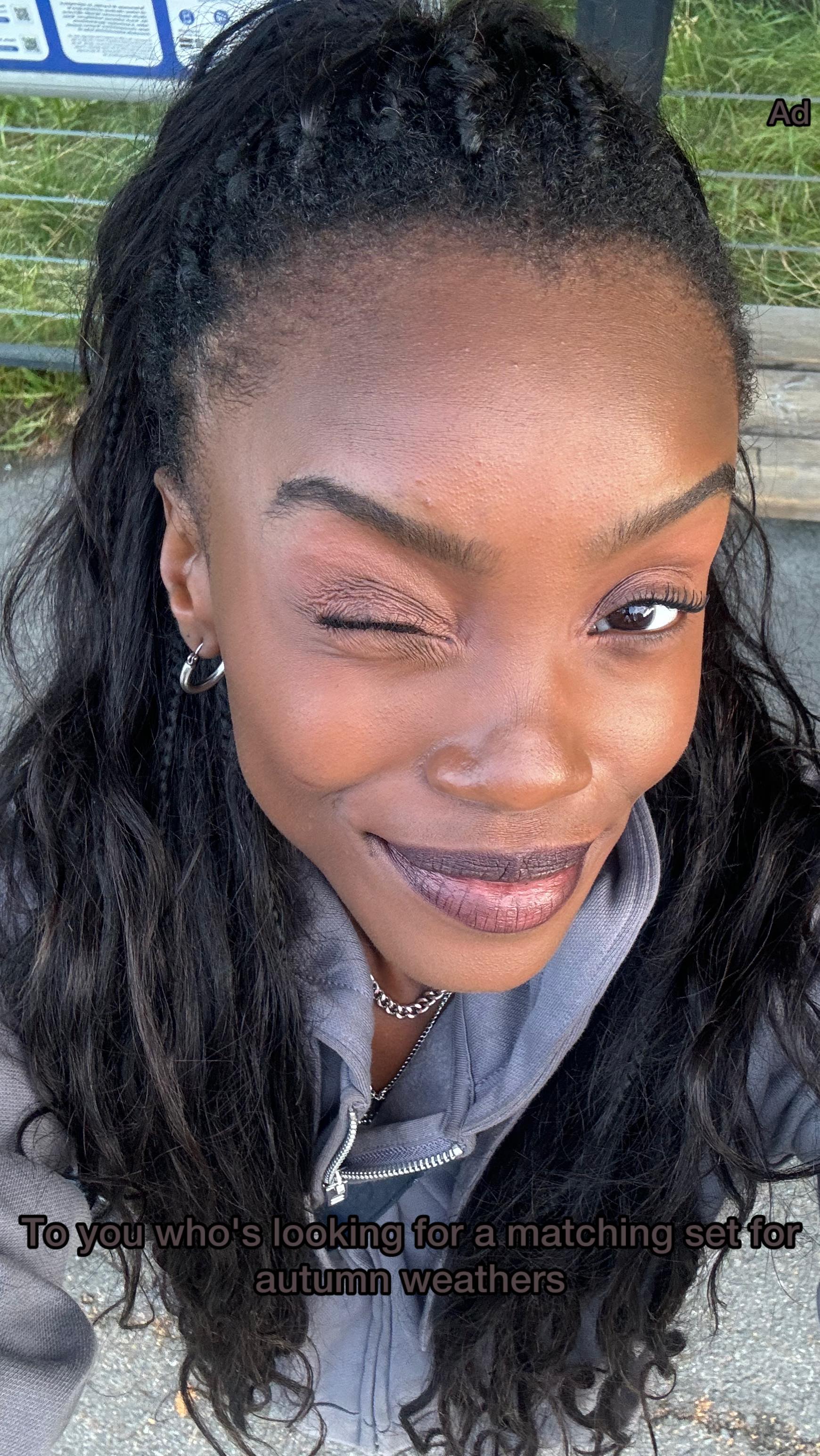 Instagram post by @sabinajustsabina for Stadium. Caption reads: advertisement @stadiumfinland
Greeting autumn with....