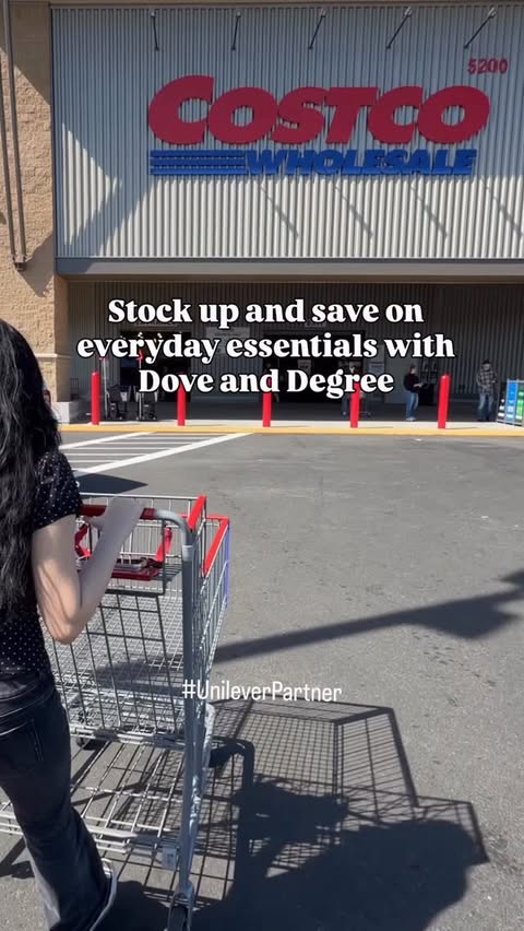 Instagram post by @costconewdeals for Degree. Caption reads: [...] odor protection and no white marks. And....