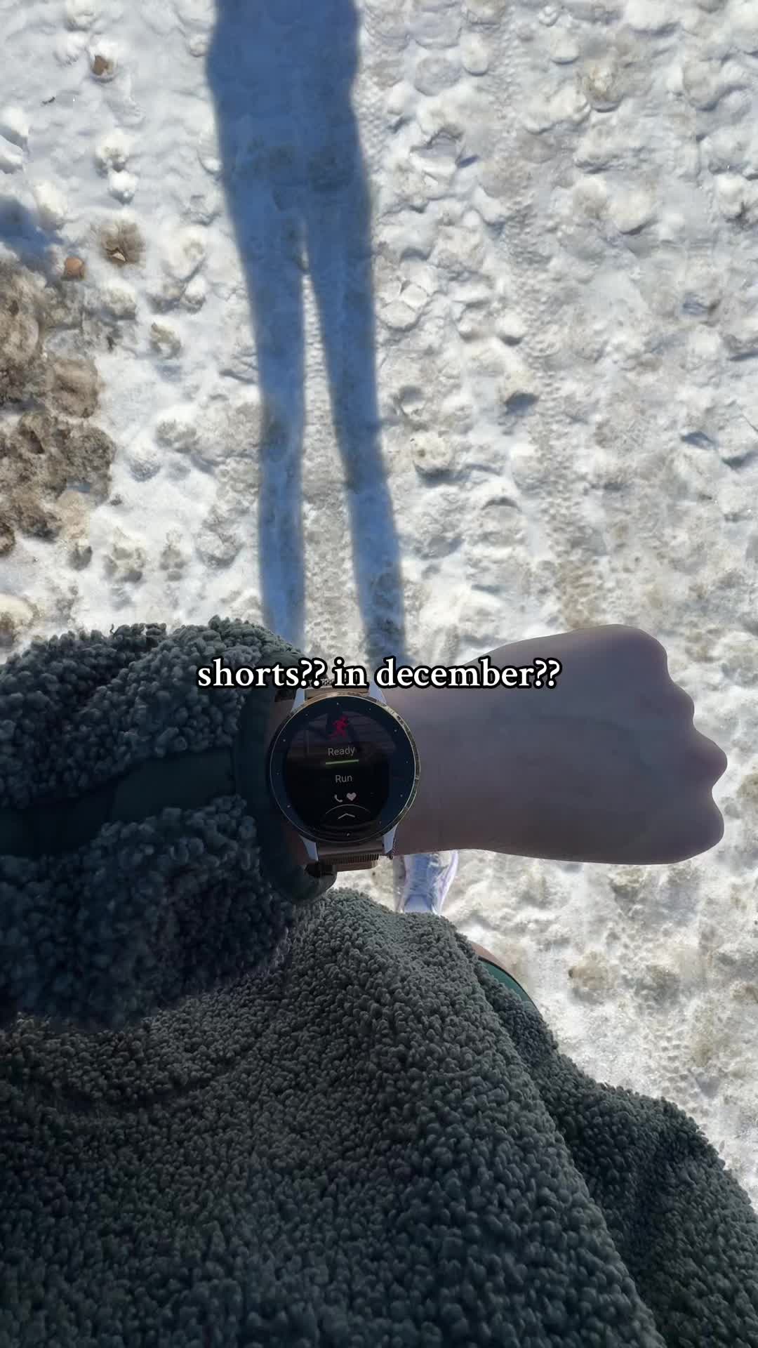 TikTok post by @julia.shepherd6 for FlipBelt. Caption reads: [...] temps we’ve had for a while here… @FlipBelt....