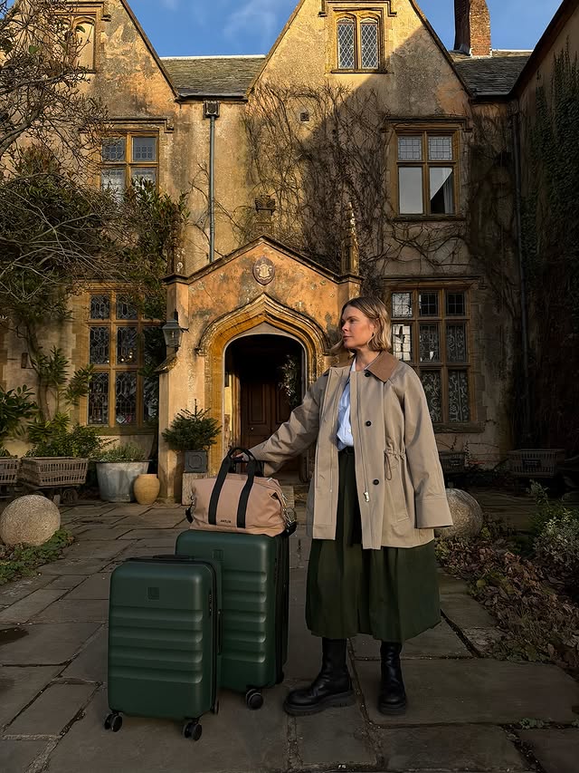 Instagram post by @jessie_bush for Antler. Caption reads: Escaped to Devon for some fresh country air and....