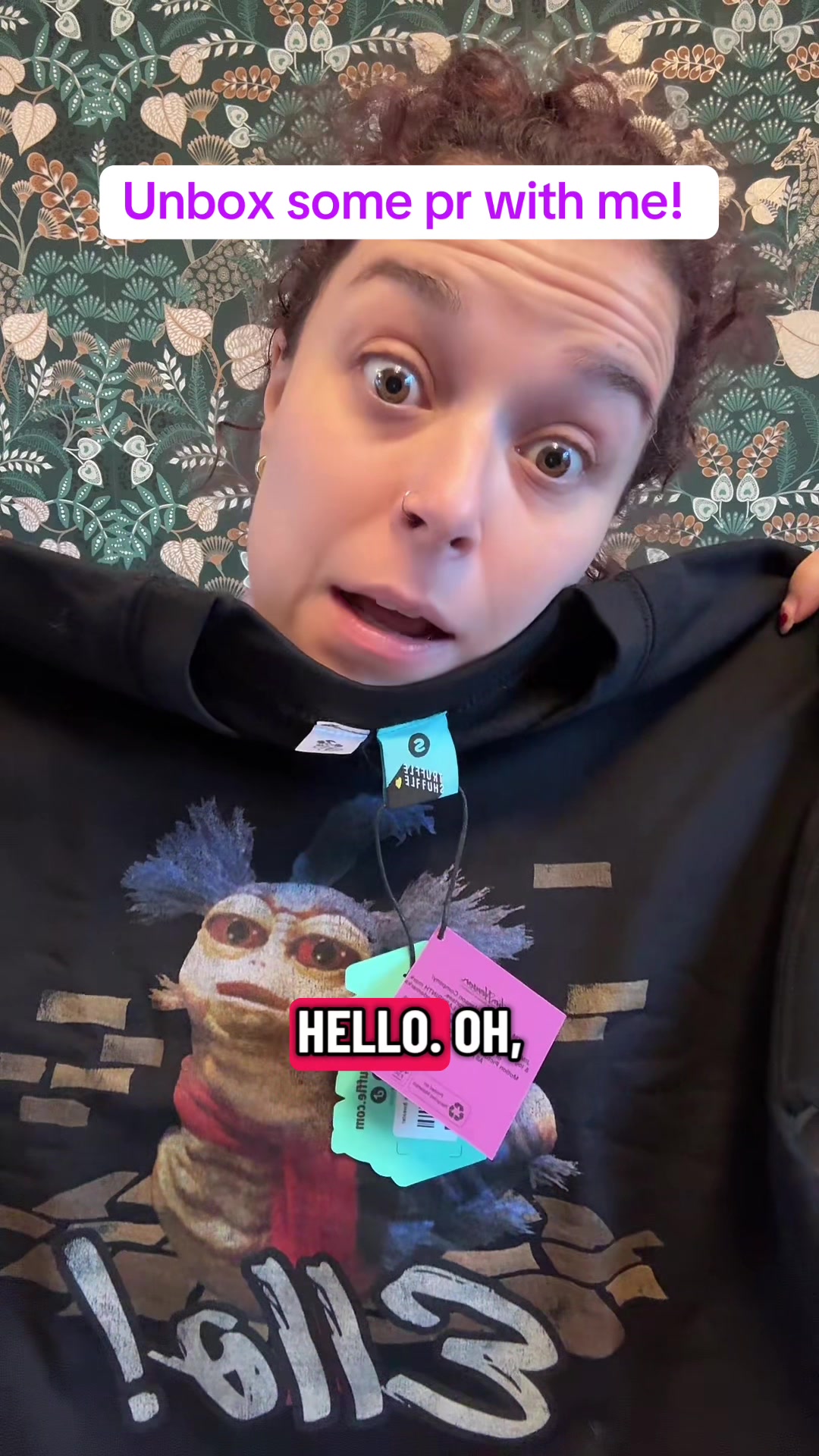 TikTok post by @daniharmer for Skinnydip London. Caption reads: Now I’m feeling slightly more human let’s unbox....