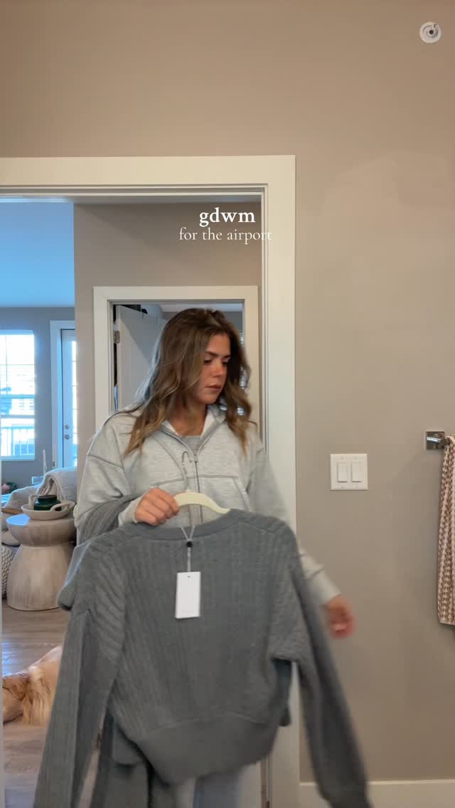 Instagram post by @madisonsvetz for REVOLVE. Caption reads: will always prioritize comfort when going to the....