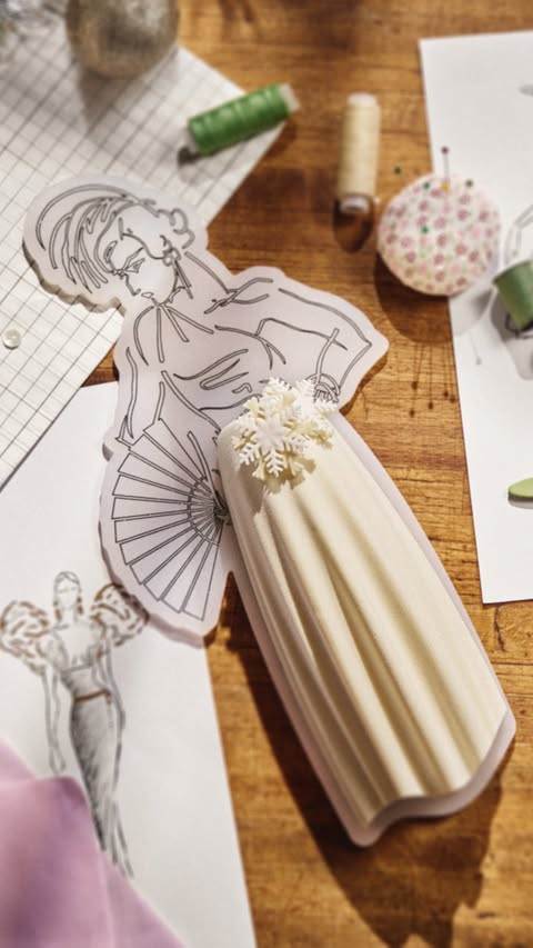 Instagram post by @julien.dugourd for Mandarin Oriental. Caption reads: From ESMOD fashion school’s atelier to Chef Julien....