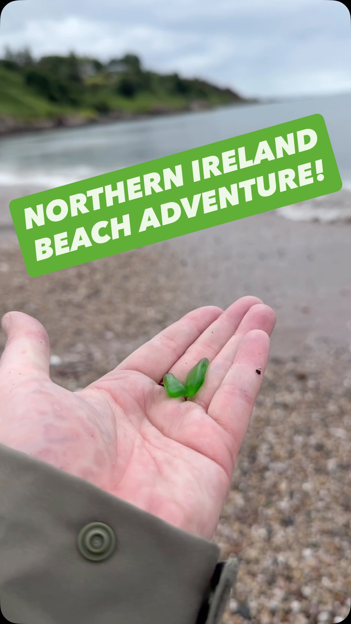 Instagram post by @emilydubious for Discover Northern Ireland. Caption reads: I’M IN NORTHERN IRELAND!

@TourismIreland invited....