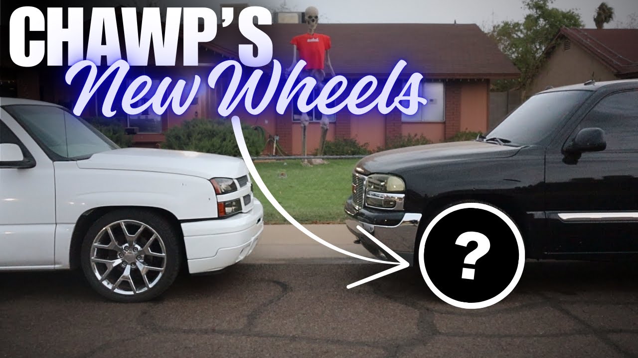 YouTube post by @deadbeatgarage for EVIL ENERGY. Caption reads: 24's on the Yukon! Braven's NEW DONK!.