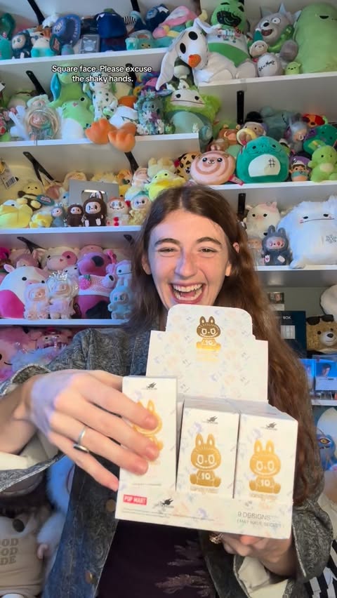 Instagram post by @danisquishie for Pop Mart. Caption reads: Gifted by @popmart_us - I genuinely cannot believe....