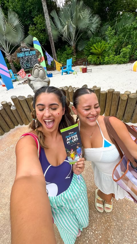 Instagram post by @nickyycruz for Disney Parks. Caption reads: [...] experience all thanks to you guys and....