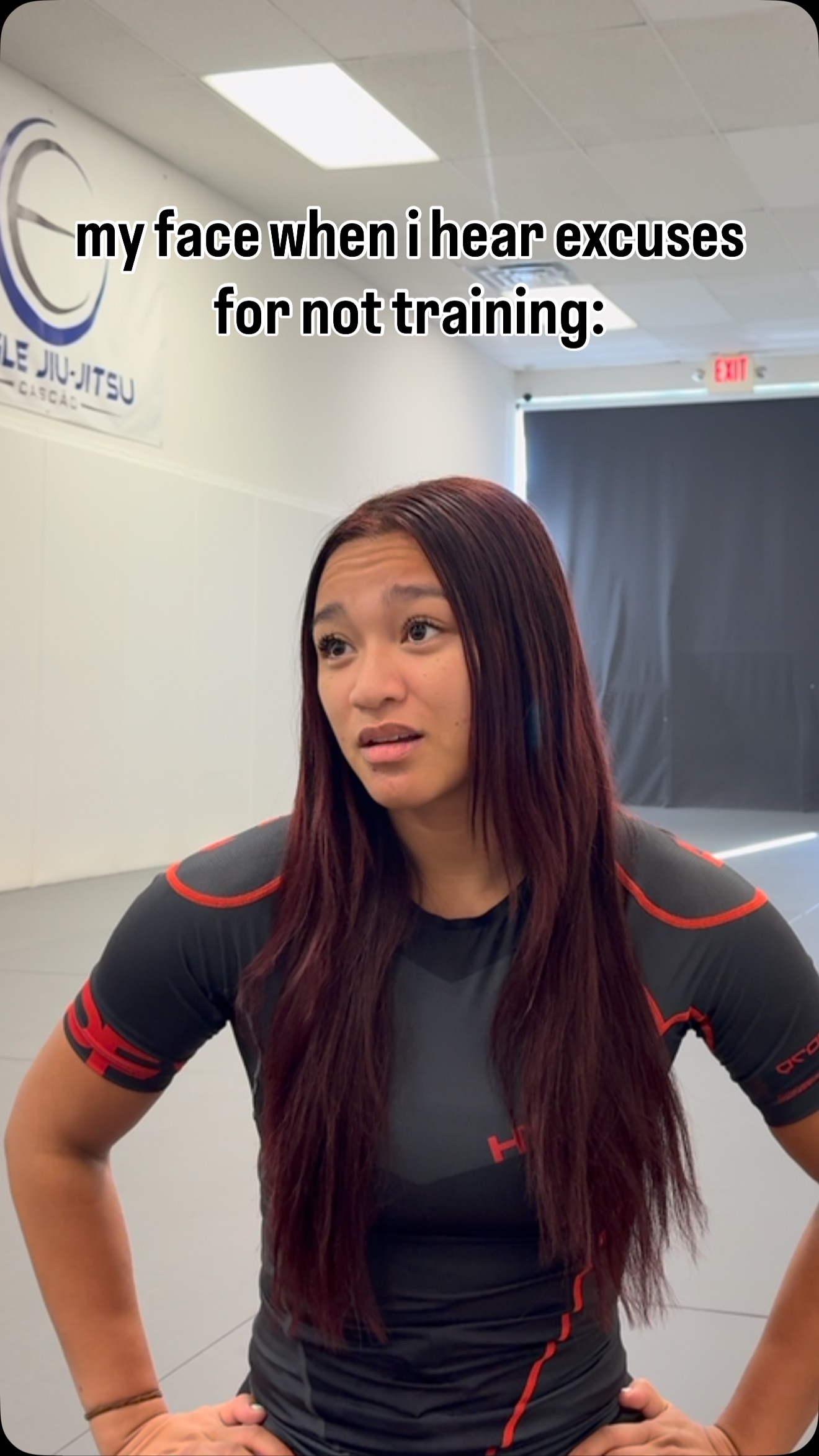 Instagram post by @ryssamck for Hyperfly. Caption reads: [...] i can never hide my emotions🤣 #RBF....