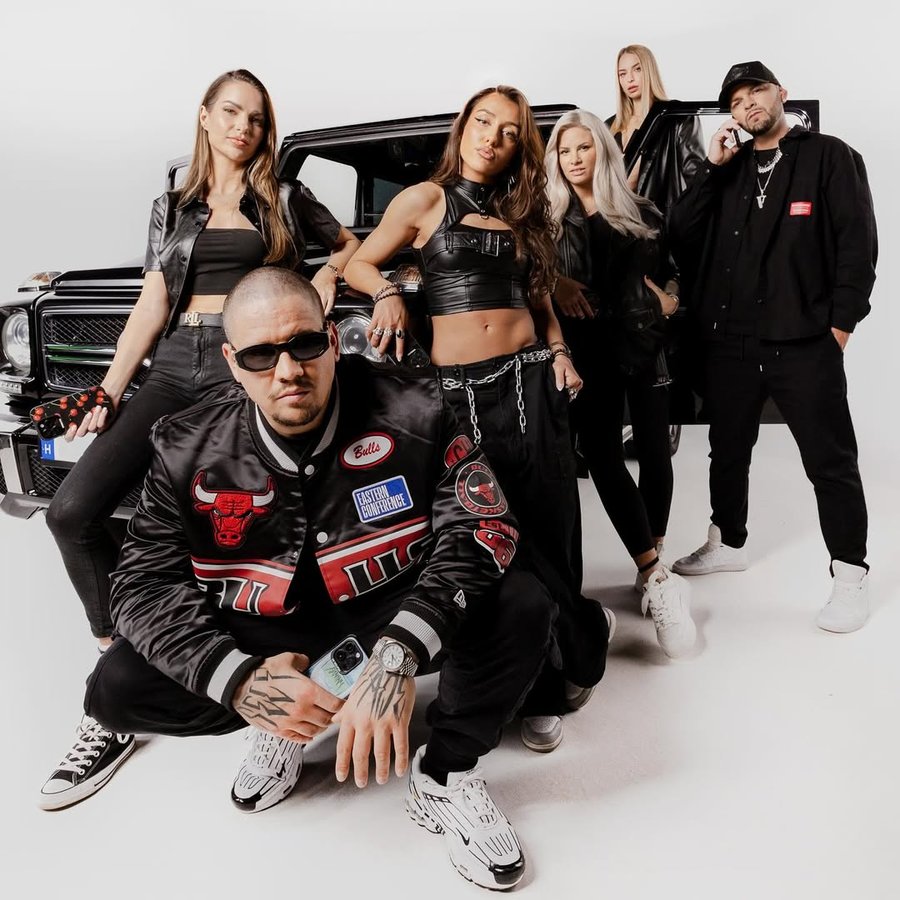 Instagram post by @lmen_prala_the_rapper for Mobilfox. Caption reads: MOBILFOXOS G-UNIT 😂

@mobilfox.official 
#reklam.