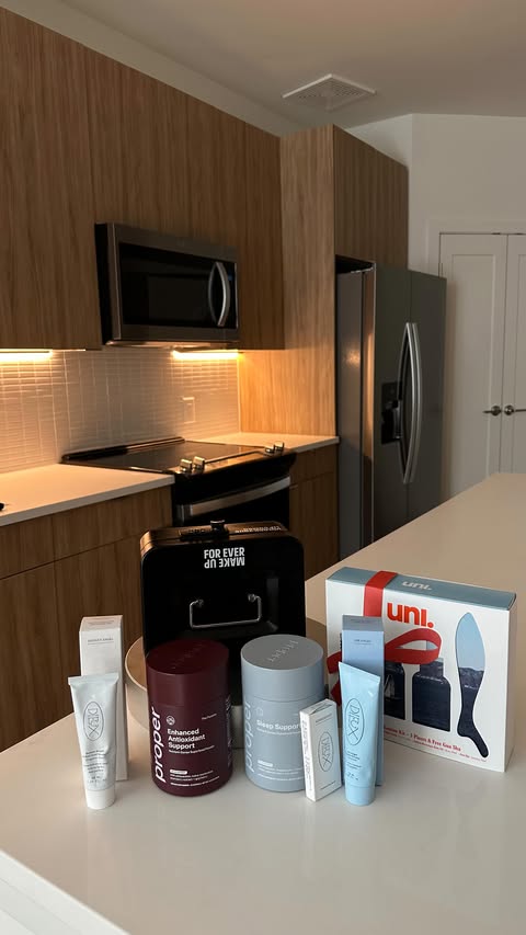 Instagram post by @ethellane_ for Dieuxskin. Caption reads: Let’s unbox some gifts - Thank you to all the....