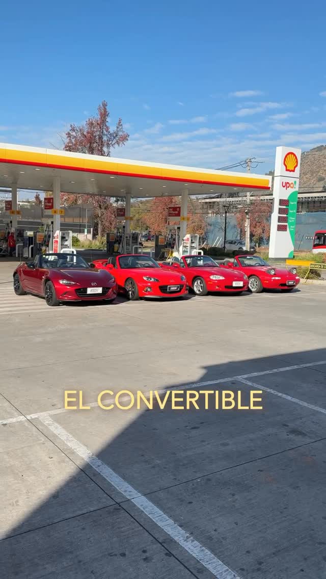 Instagram post by @tom_puristas for Shell. Caption reads: 100mil PURISTAS!! Celebremos con Miatas ❤️
Comenta....