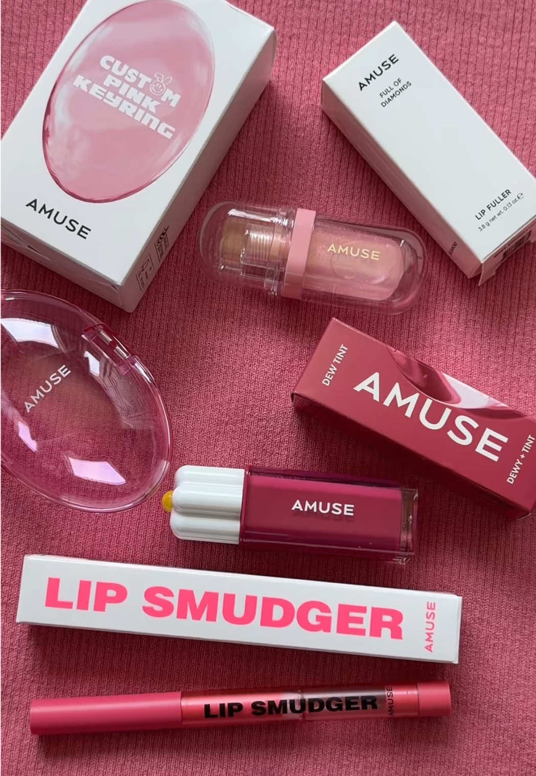 TikTok post by @bingbongful2001 for AMUSE Seoul. Caption reads: Thank you so much Amuse for the....