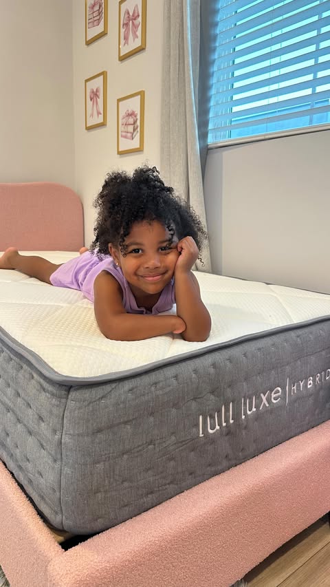 Instagram post by @yanira for Lull. Caption reads: [...] your kids to sleep through the night, a....