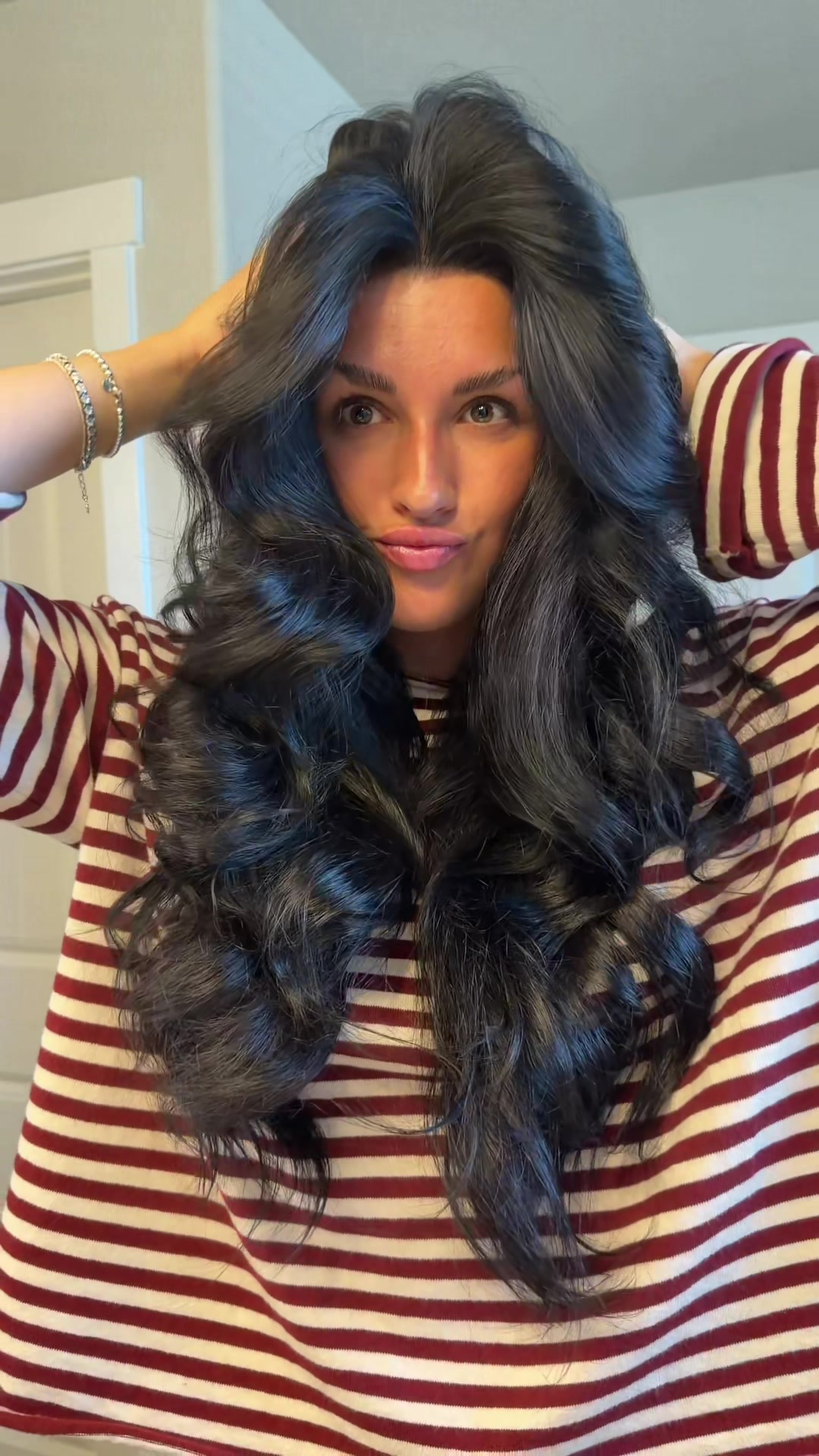TikTok post by @kaitlyngale for Blake Brown. Caption reads: [...] the products above on TikTok Shop! @Blake....