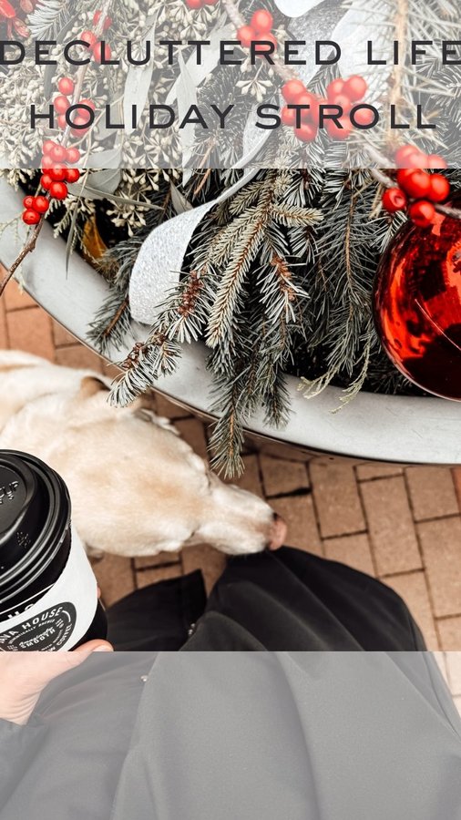 Instagram post by @abovethelawstyle for Java House. Caption reads: Simple Holiday Must❤️🐾👣🎄☕️

If decluttering my....