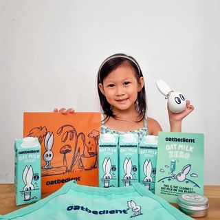 Instagram post by @the.makfamily for Oatbedient. Caption reads: Have you been @oatbedient? 👀 Introducing the....