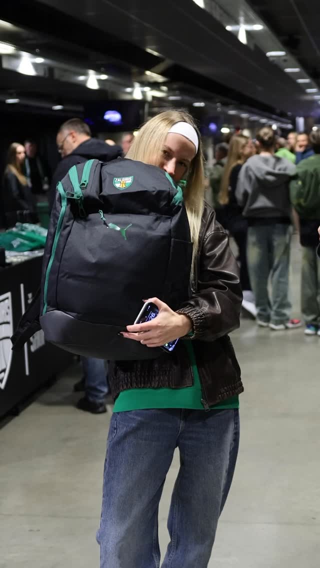 Instagram post by @bczalgiriskaunas for NordVPN. Caption reads: Before the last EuroLeague game, Zalgiris fans....