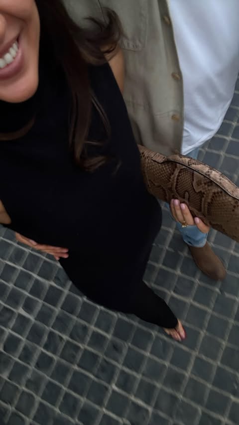 Instagram post by @anastasiasouris for Aritzia. Caption reads: Something about me is that I will always opt for a....