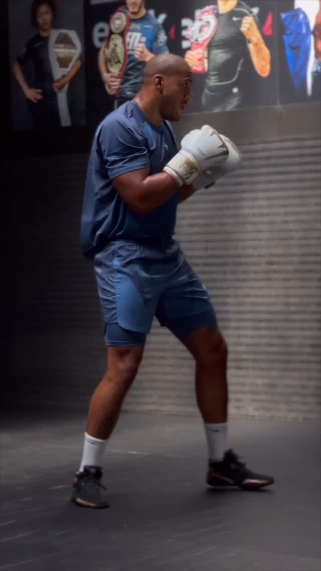 Instagram post by @ciryl_gane for Venum. Caption reads: Just working 🥊 💥 

🐍 @venum.